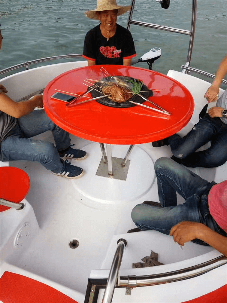 燒烤船，麻將船，BBQ