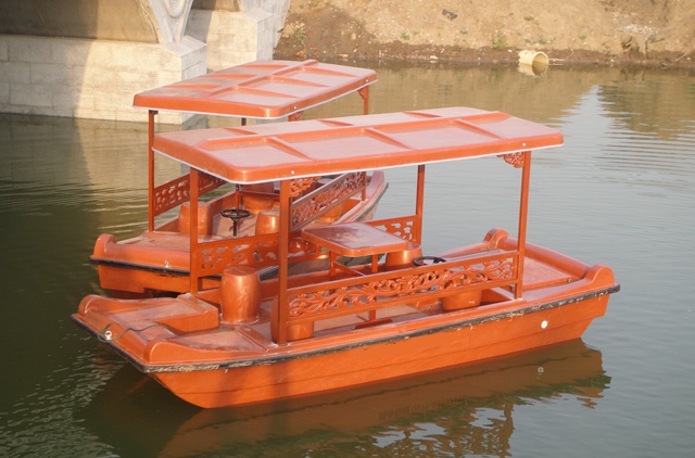 4人畫舫電動(dòng)船 仿古電動(dòng)船