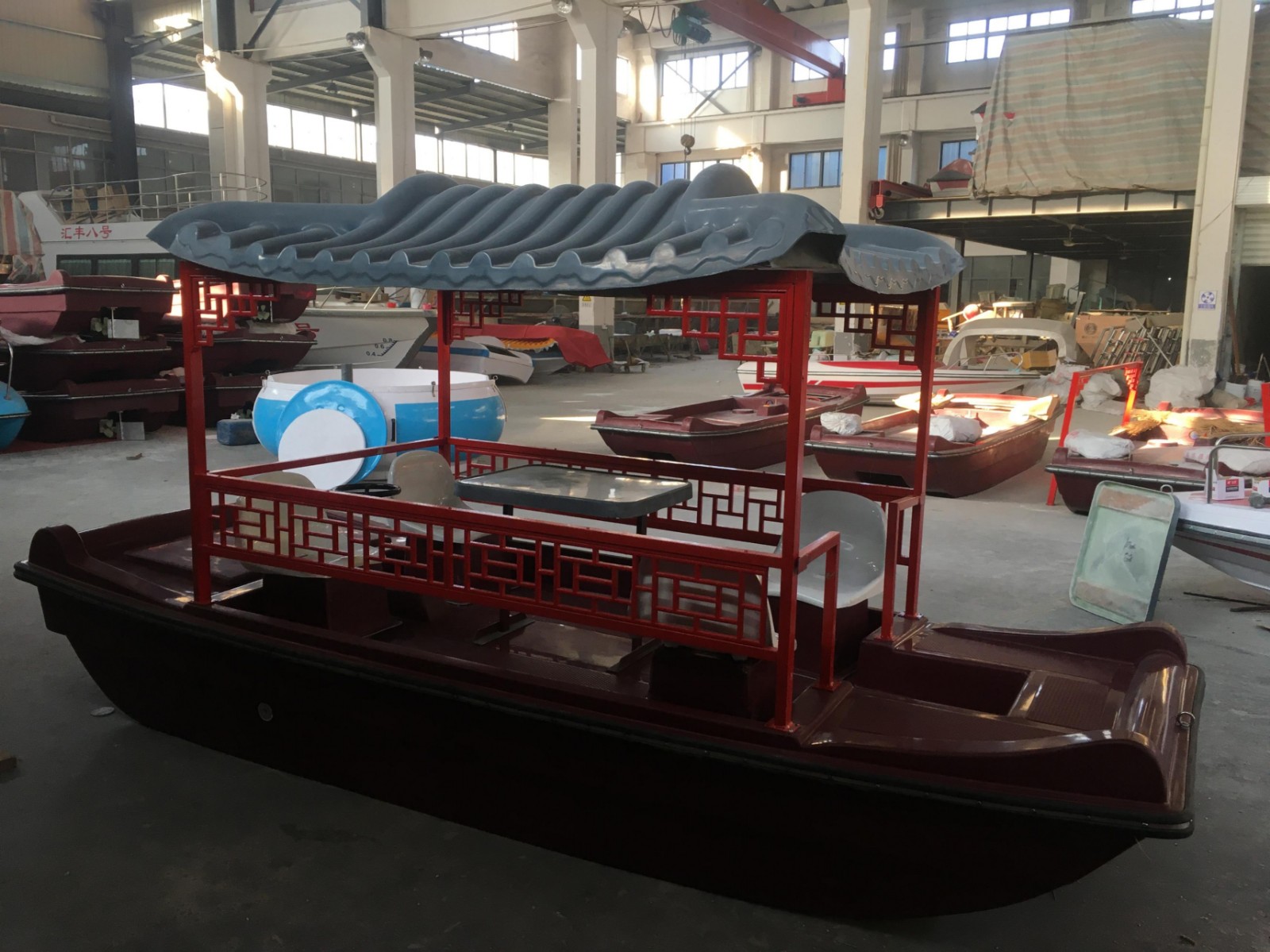 4人畫舫電動(dòng)船 仿古電動(dòng)船