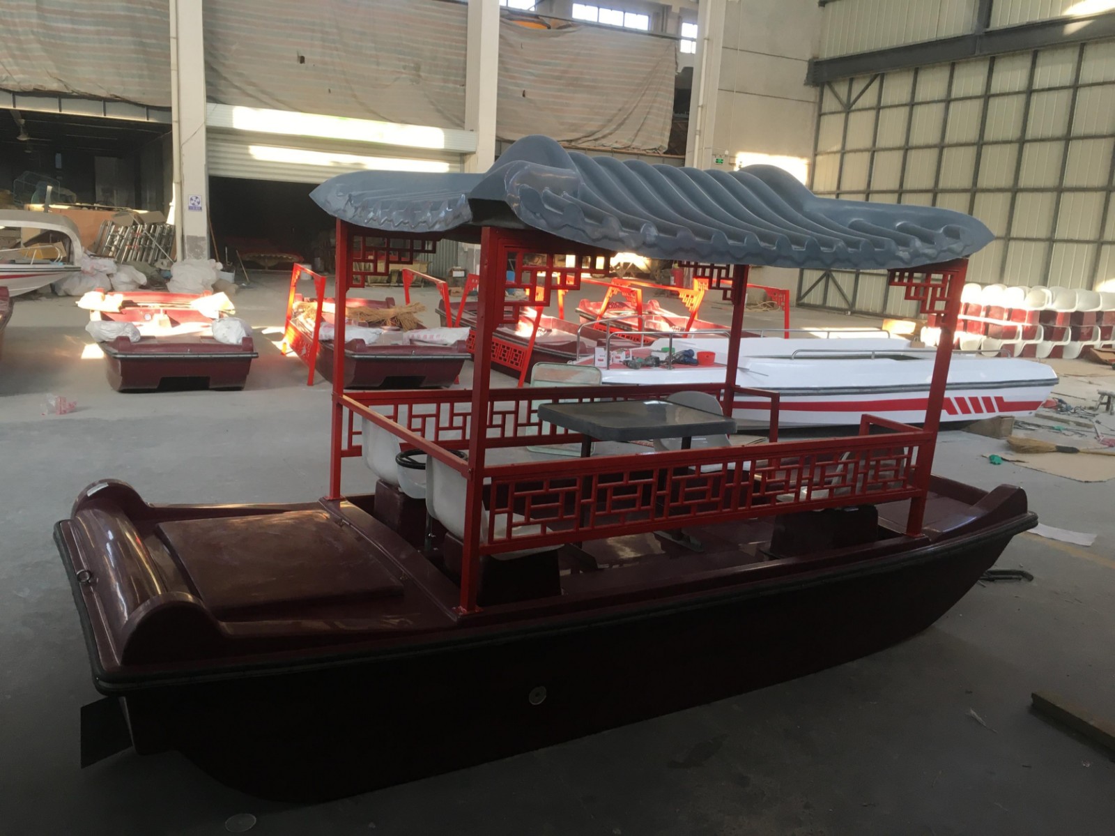 4人畫舫電動(dòng)船 仿古電動(dòng)船